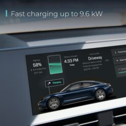 Lectron Tesla NACS Portable Charger Level 1 and Level 2 NEMA 5-15p/14-50p Plug In EV Electric Vehicle Charging Station-up to 40 Amps/ 240-Volts with 16-ft Cable