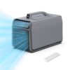 Elexnux 5500 BTU (DOE) 110-Volt Vented Small Room Portable Air Conditioner with Heater, Remote Included