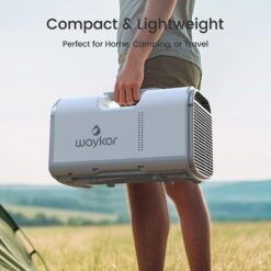 waykar 4500 BTU 3-in-1 Portable Air Conditioner with Dehumidifier for Tent