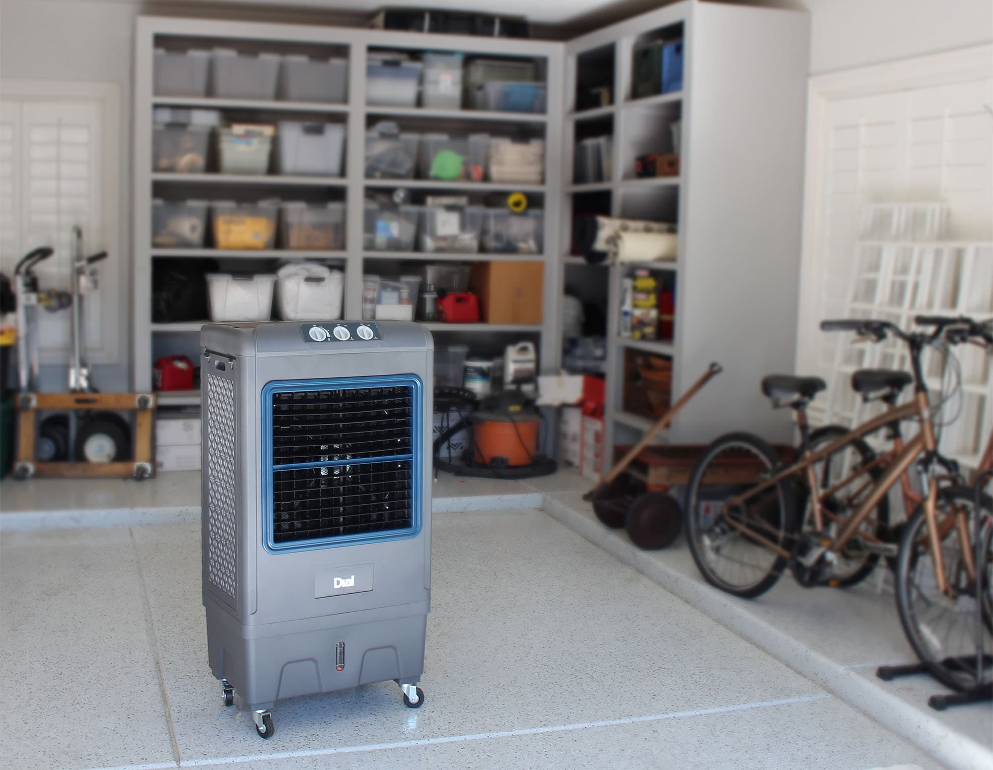 Dial Manufacturing 5300-CFM 3 -Speed Portable Evaporative Cooler for 1650-sq ft