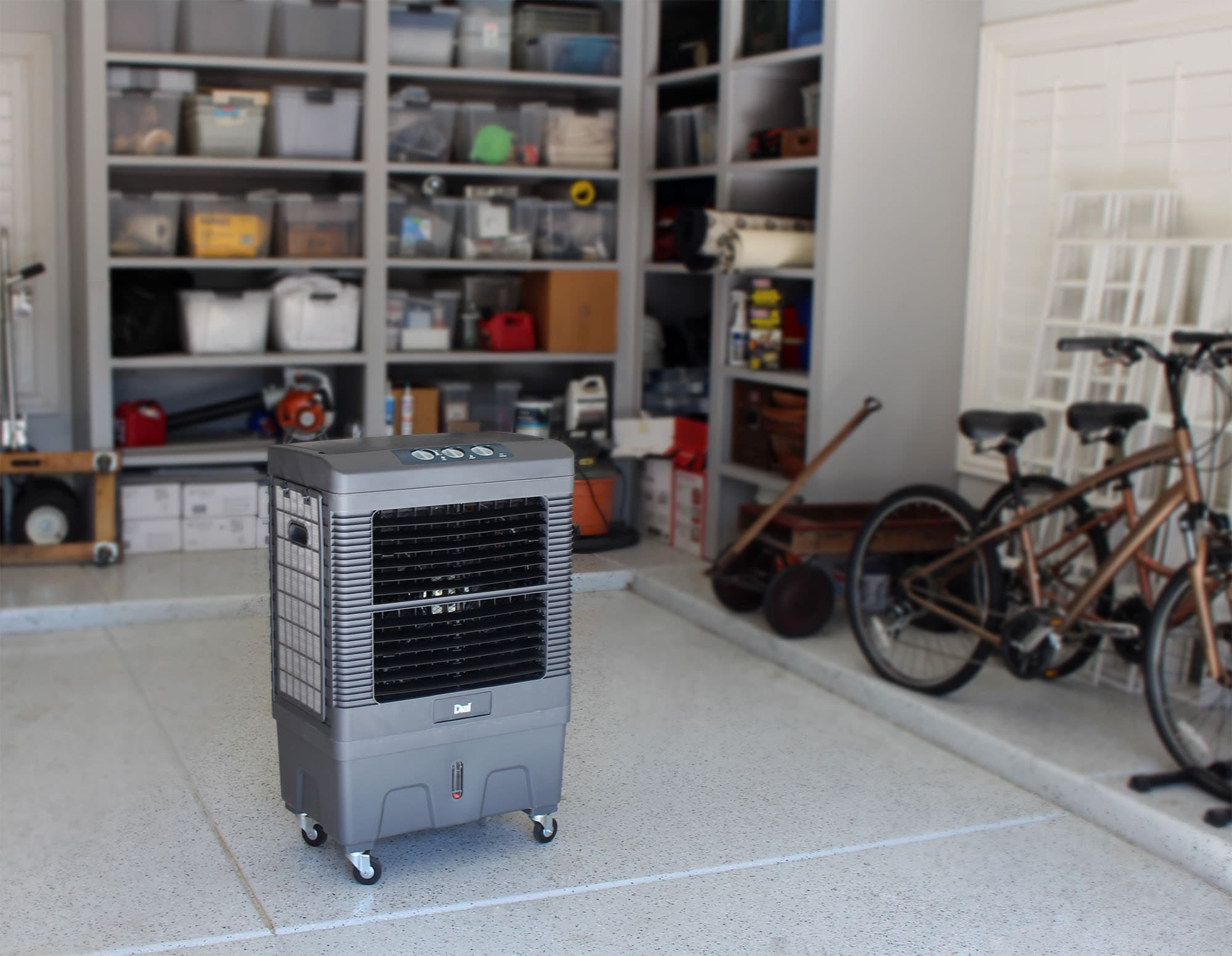 Dial Manufacturing 3500-CFM 3 -Speed Portable Evaporative Cooler for 1000-sq ft