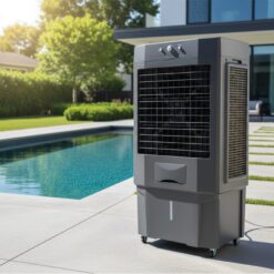 SLIMKOOL 5500-CFM 3 -Speed Portable Evaporative Cooler for 1600-sq ft