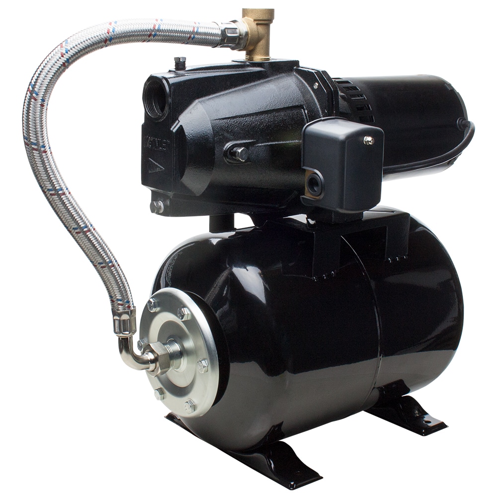 Utilitech 1/2-HP 115 and 230 -Volt 11-Gallon Cast iron Shallow well jet pump