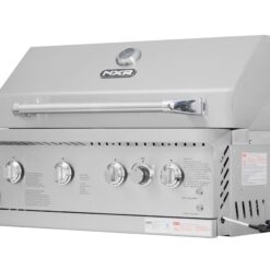 NXR Ls Stainless Steel 31-in W 4 -Burner Gas grill with Infrared Burner