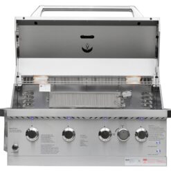 NXR Ls Stainless Steel 31-in W 4 -Burner Gas grill with Infrared Burner