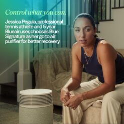 BLUEAIR Blue Signature SP3i Air Purifier for Medium Rooms up to 498 sq ft, AHAM Verified, Table Design