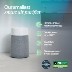 BLUEAIR Blue Pure 511i Max Smart Air Purifier for Bedroom & Small Rooms up to 926 Sq Ft,