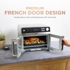 Ninja French Door Premier Air fry Oven, 10-in-1 functions, 20.3-qt capacity, FO101