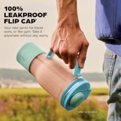 Ninja Blendboss Personal Blender for Smoothies & Frozen Drinks, 26oz Travel Tumbler, Blue Raspberry, DB351BL