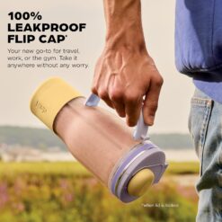 Ninja Blendboss Personal Blender for Smoothies & Frozen Drinks, 26oz Travel Tumbler, Lavender Lemonade, DB351PR
