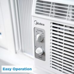 Midea 5,000 BTU EasyCool Small Window Air Conditioner - Cool up to 150 Sq. Ft.