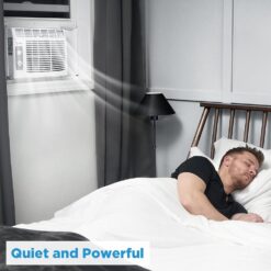 Midea 5,000 BTU EasyCool Small Window Air Conditioner - Cool up to 150 Sq. Ft.