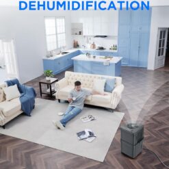 Midea Cube 35 Pint Dehumidifier for Basement and Rooms at Home for up to 3,500 Sq. Ft.