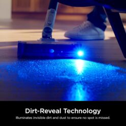 Shark PowerPro Flex Reveal Plus Cordless Vacuum, FloorDetect & Dirt-Reveal Technology, HEPA Filter, Java, IZ382H