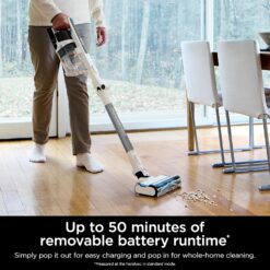 Shark PowerPro Flex Reveal Plus Cordless Vacuum, FloorDetect & Dirt-Reveal Technology, HEPA Filter, Java, IZ382H