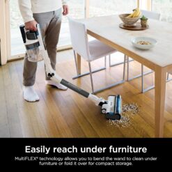 Shark PowerPro Flex Reveal Plus Cordless Vacuum, FloorDetect & Dirt-Reveal Technology, HEPA Filter, Java, IZ382H
