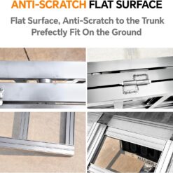 ROCKLAND 4.6-ft x 7-ft 1500-lb Capacity Folding Loading Ramp