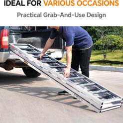 ROCKLAND 4.6-ft x 7-ft 1500-lb Capacity Folding Loading Ramp