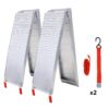 Kahomvis 1-ft x 6.7-ft 1500-lb Capacity Arched Folding Loading Ramp