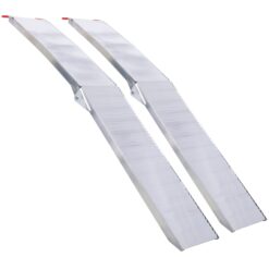 Kahomvis 1-ft x 6.7-ft 1500-lb Capacity Arched Folding Loading Ramp