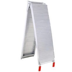 Kahomvis 1-ft x 6.7-ft 1500-lb Capacity Arched Folding Loading Ramp