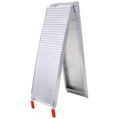 Kahomvis 1-ft x 6.7-ft 1500-lb Capacity Arched Folding Loading Ramp