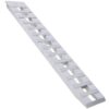 Tatayosi Heavy-Duty Ramps with Top Hook Attaching End Universal Loading Ramp for Motorcycle Tractor ATV/UT 84 X 14 Incheses 6600 LBS 1 Pair 2 Ramps Silver Aluminum