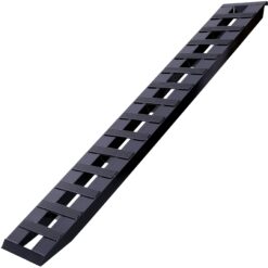 Tatayosi Heavy Duty Ramps with Top Hook Attaching End Universal Loading Ramp for Motorcycle Tractor ATV/UTV 84 inch X 14 inch 8800 LBS 1 Pair (2 Ramps) Aluminum Black Coating