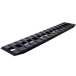 Tatayosi Heavy Duty Ramps with Top Hook Attaching End Universal Loading Ramp for Motorcycle Tractor ATV/UTV 84 inch X 14 inch 8800 LBS 1 Pair (2 Ramps) Aluminum Black Coating