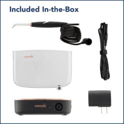Waterpik Sidekick Portable Water Flosser, Perfect for Travel & Home, ADA Accepted, Black/Copper WF-04