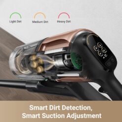DREAME Z20 Cordless Vacuum Cleaner, Smart Vacuum Cleaner with 250AW Powerful Suction, Up to 90 Minutes Runtime