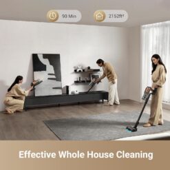 DREAME Z20 Cordless Vacuum Cleaner, Smart Vacuum Cleaner with 250AW Powerful Suction, Up to 90 Minutes Runtime