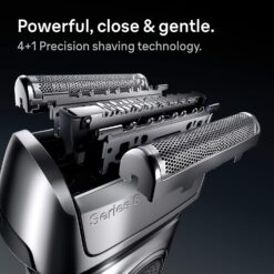 Braun Series 8 8567cc Electric Razor for Men, 4+1 Shaving Elements & Precision Long Hair Trimmer, 5in1 SmartCare Center, Close & Gentle Even on Dense Beards, Wet & Dry Electric Razor, 60min Runtime