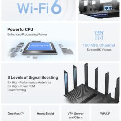TP-Link AX6000 Wi-Fi 6 Router (Archer AX80)