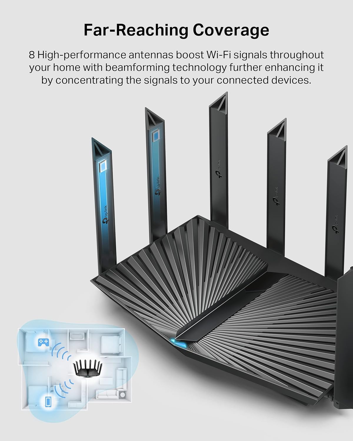 TP-Link AX6000 Wi-Fi 6 Router (Archer AX80)