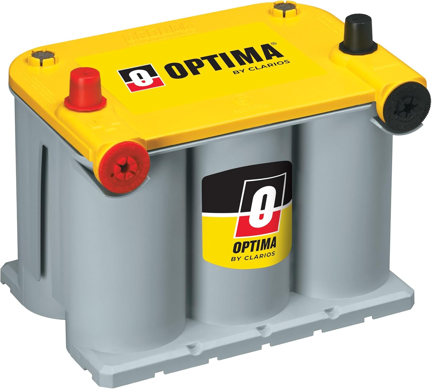 OPTIMA Batteries High Performance D75/25 YELLOWTOP Dual Purpose Sealed AGM Car, Truck and SUV Battery, 620 CCA, Dual Terminal, Maintenance Free, Versatile Mounting