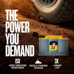 OPTIMA Batteries High Performance DH6 YELLOWTOP Dual Purpose Sealed AGM Car, Truck and SUV Battery, 800 CCA, Maintenance Free, Versatile Mounting, BCI Group Size 48
