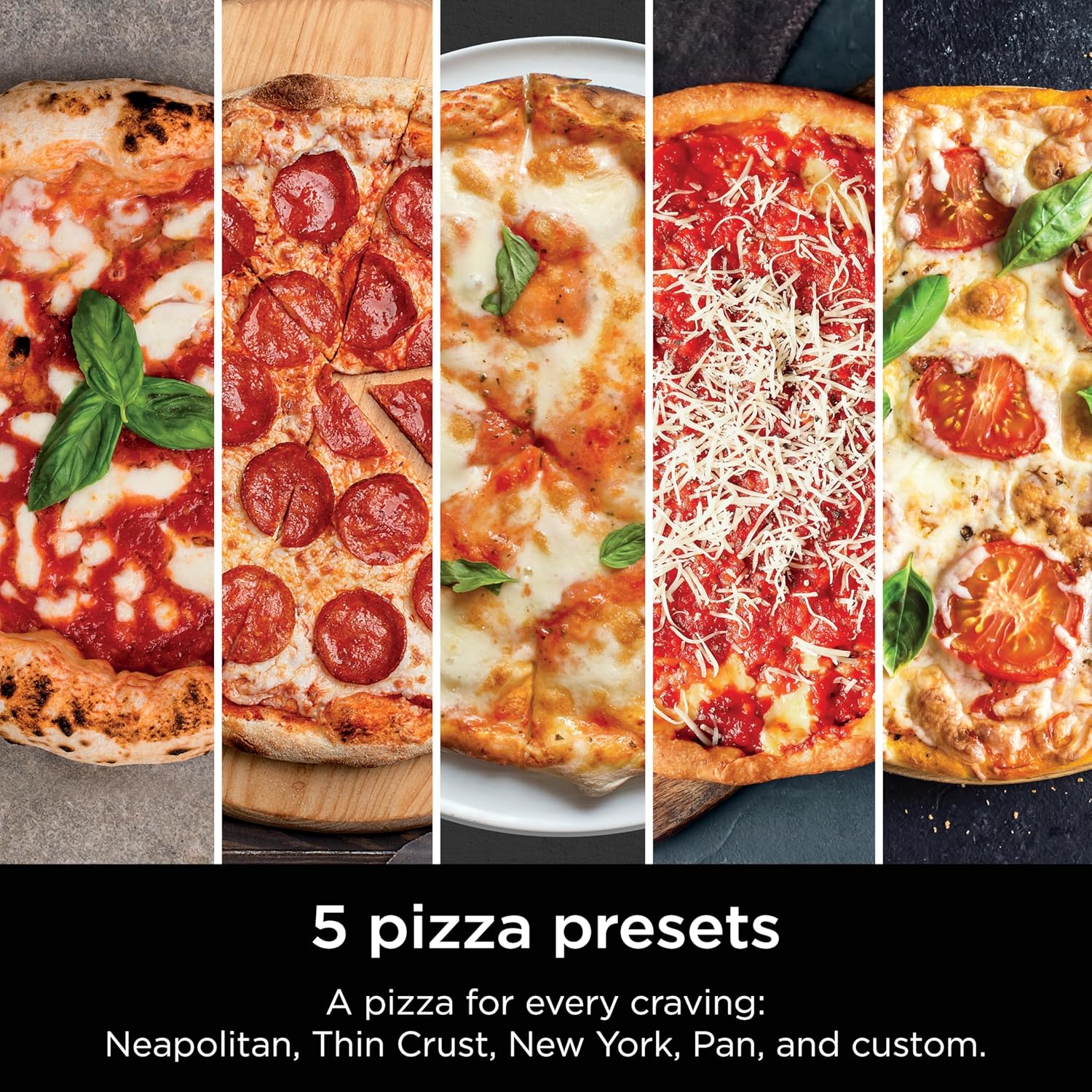 Ninja Artisan Electric Outdoor Pizza Oven with Stone, Gray, MO201