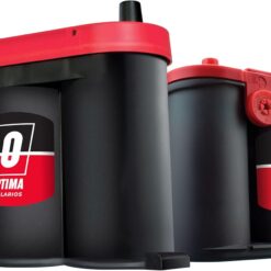 OPTIMA Batteries High Performance 34/78 RedTop Sealed AGM Car, Truck, and SUV Starting Battery, 800 CCA, Dual SAE and GM Terminals, Maintenance Free, Versitile Mounting