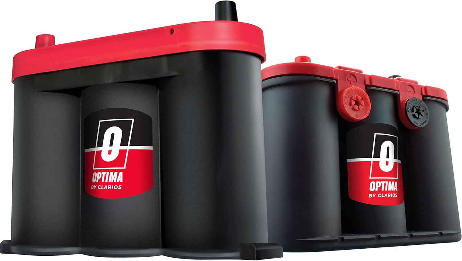 OPTIMA Batteries High Performance 34/78 RedTop Sealed AGM Car, Truck, and SUV Starting Battery, 800 CCA, Dual SAE and GM Terminals, Maintenance Free, Versitile Mounting