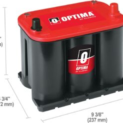 OPTIMA Batteries High Performance 35 REDTOP Sealed AGM Car, Truck and SUV Starting Battery, 720 CCA, SAE Terminal, Maintenance Free, Versatile Mounting