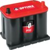 OPTIMA Batteries High Performance 35 REDTOP Sealed AGM Car, Truck and SUV Starting Battery, 720 CCA, SAE Terminal, Maintenance Free, Versatile Mounting