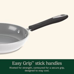 Cuisinart Ceramica XT Matte Collection Ceramic Nonstick 12-pc. Cookware Set - White