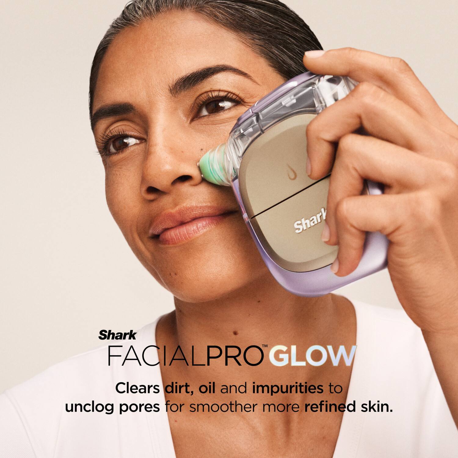 Shark FacialPro Glow At Home Hydro-Powered System - Blue