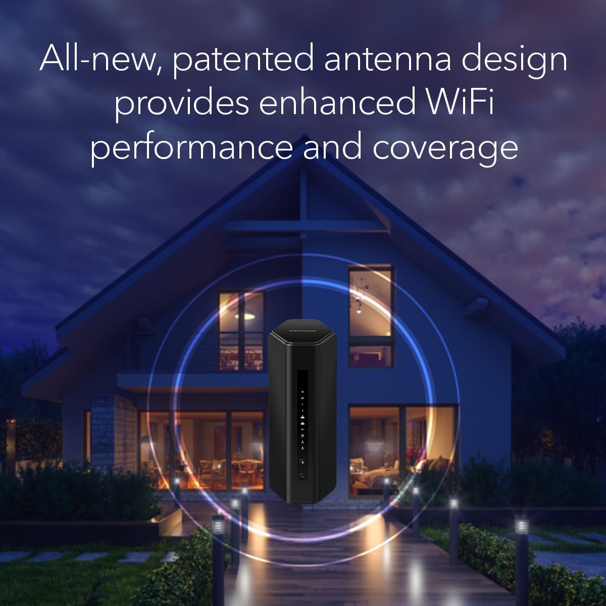 NETGEAR Nighthawk Tri-Band WiFi 7 Router (RS300) - Router Only, BE9300 Wireless Speed (up to 9.3 Gbps)