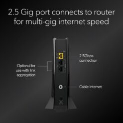 NETGEAR Nighthawk DOCSIS 3.1 Mid/high-Split Cable Modem (CM3000-1AZNAS)