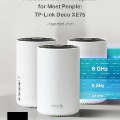 TP-Link Deco XE75 AXE5400 Tri-Band WiFi 6E Mesh System