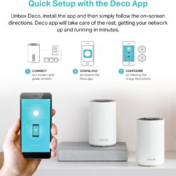 TP-Link Deco XE75 AXE5400 Tri-Band WiFi 6E Mesh System
