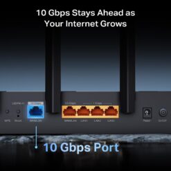 TP-Link Archer BE12000 | Tri-Band Wi-Fi 7 Router | Includes Latest 6GHz Wi-Fi Band | New Wi-Fi 7 Features (Archer BE670)