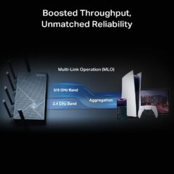 TP-Link Archer BE12000 | Tri-Band Wi-Fi 7 Router | Includes Latest 6GHz Wi-Fi Band | New Wi-Fi 7 Features (Archer BE670)
